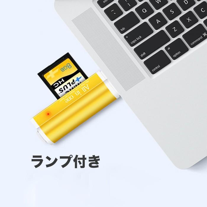 SDカードリーダー USBカードリーダー SDメモリーカードリーダー  microSD/SDHC/MMC/TF デジタルカメラメモリーカード　｜withbambistore｜06