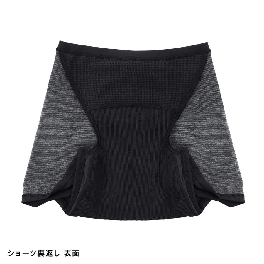Be-A 吸水ショーツ 150ml サニタリーショーツ 多い日用 夜用 ブラック