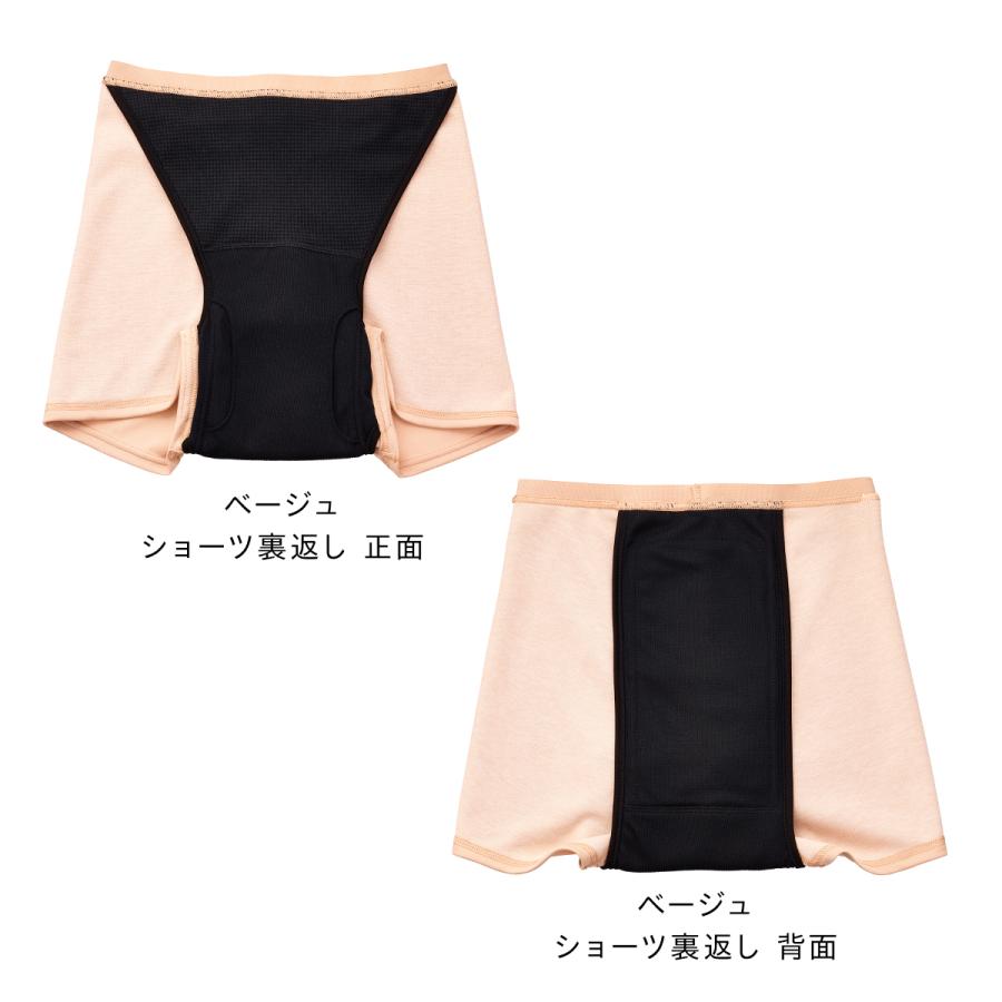Be-A シグネチャー ショーツ 03 吸水ショーツ サニタリーショーツ 吸収 横漏れ 漏れない レディース |  | 04
