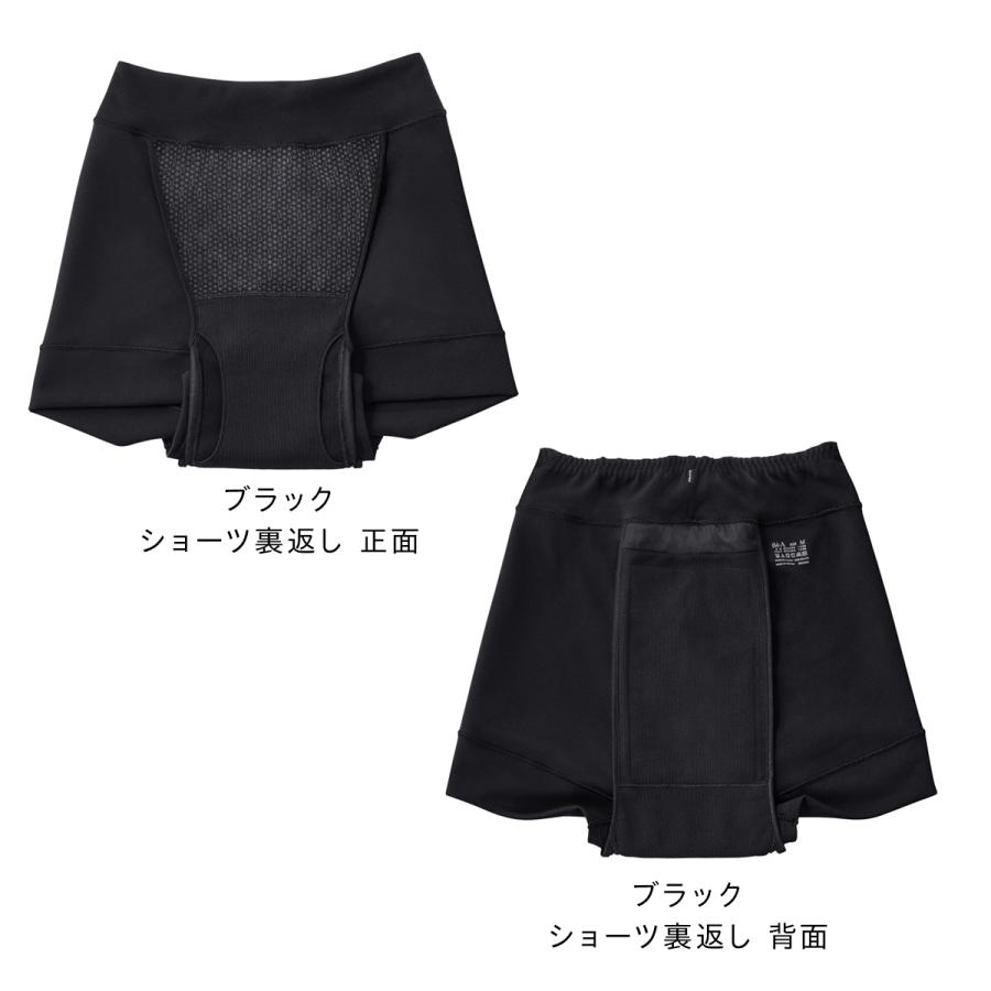 Be-A シグネチャー ショーツ 04 2枚セット 吸水ショーツ サニタリーショーツ 横漏れ 漏れない レディースの画像