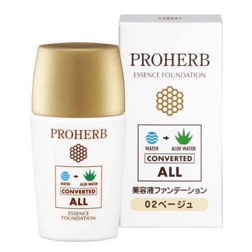 PROHERB 美容液ファンデーション 02 ベージュ 30ml プロハーブ