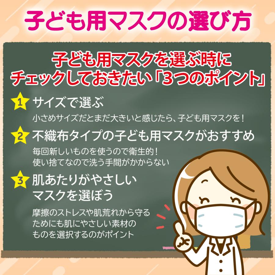 こども用不織布マスク　30枚入×２箱　60枚　横井定（株）高品質マスク | 横井定 | 03
