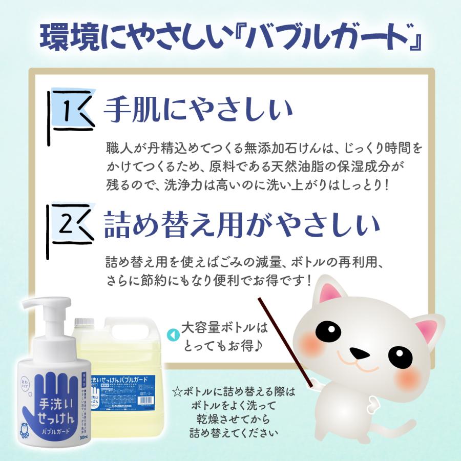 シャボン玉石けん 手洗いせっけん バブルガード業務用 4L | シャボン玉石けん | 02