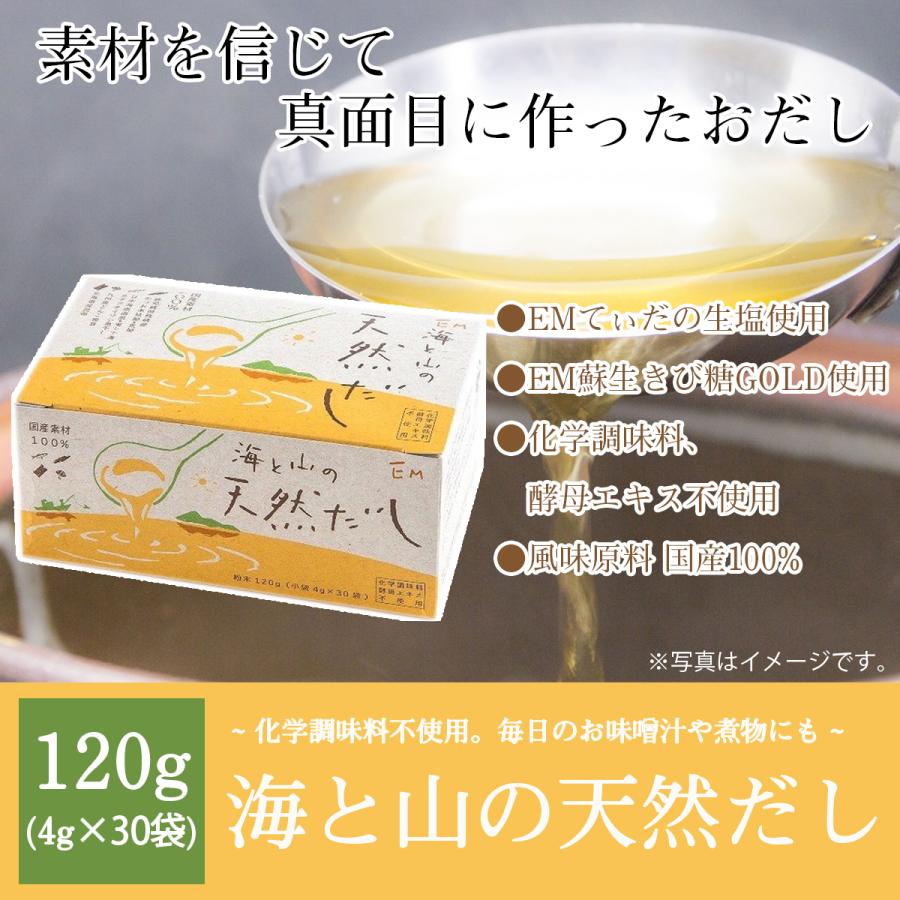海と山の天然だし 120g（4ｇ×30袋） [調味料 だし] | ブランド登録なし | 01