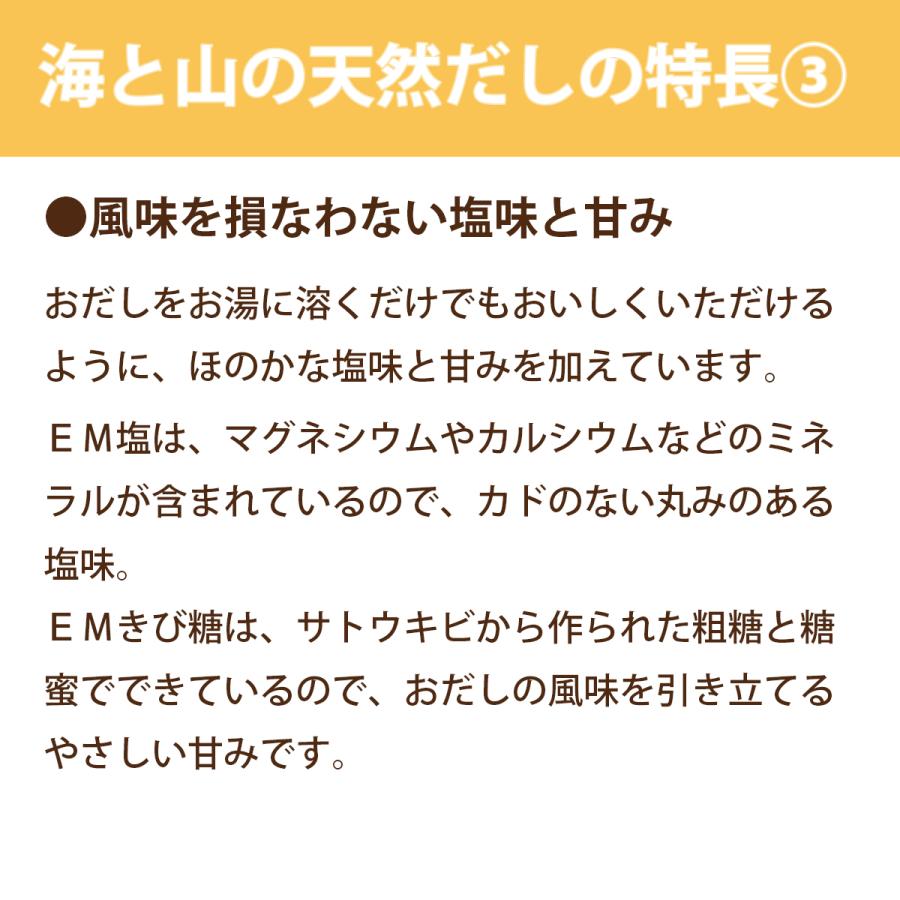 海と山の天然だし 120g（4ｇ×30袋） [調味料 だし] | ブランド登録なし | 06