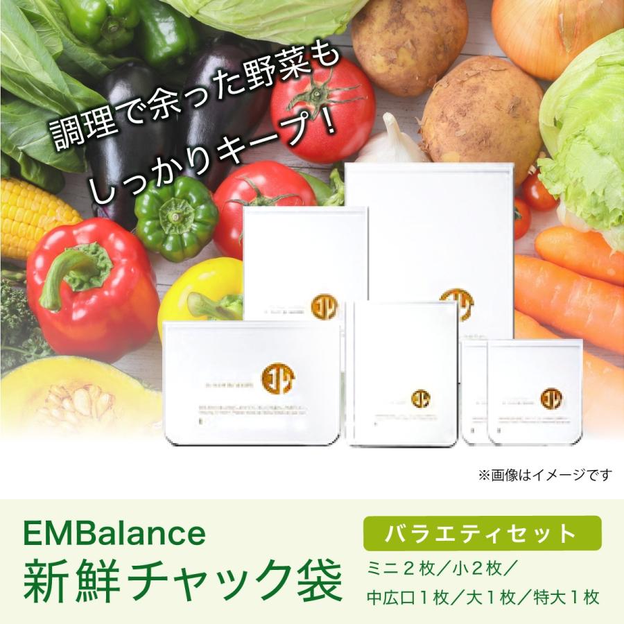 エンバランス　バラエティセット[ 新鮮チャック袋／保存袋]リニューアル | ブランド登録なし | 01