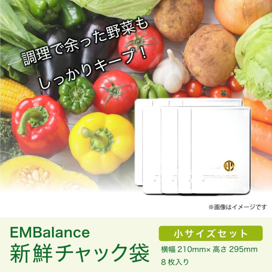 エンバランス Sサイズセット（29.5×21cm） [ 新鮮チャック袋／保存袋] | ブランド登録なし | 01