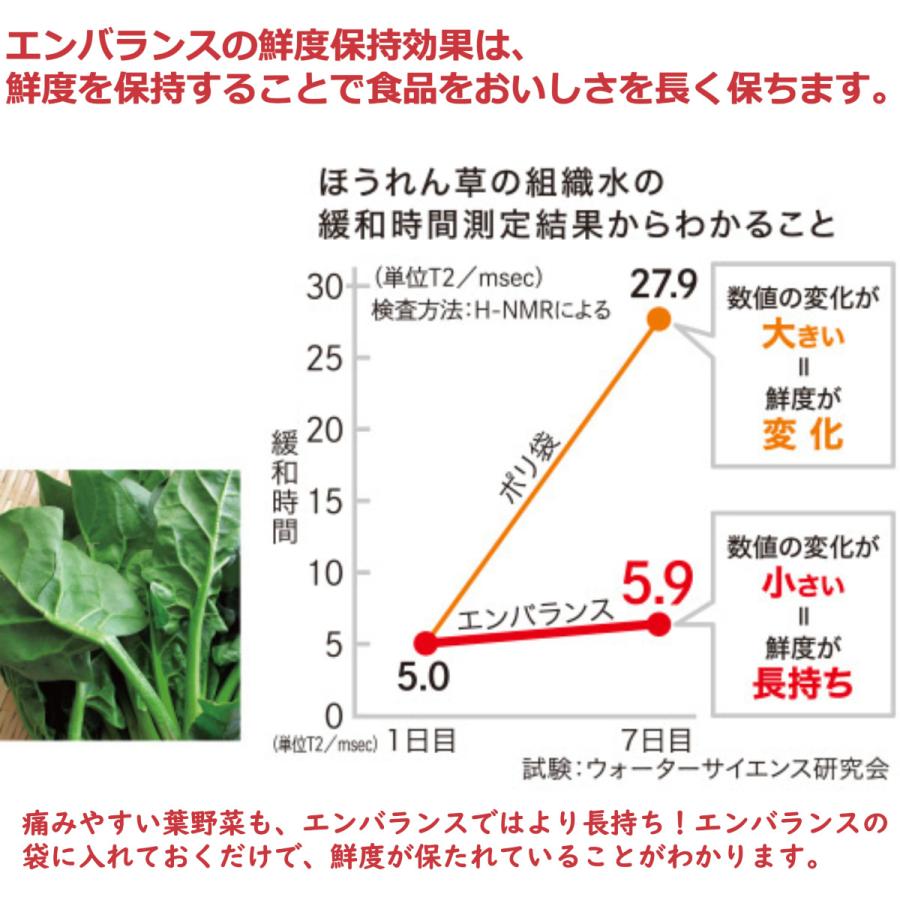 エンバランス 特大サイズセット XL4枚入　[ 新鮮チャック袋／保存袋] | ブランド登録なし | 05