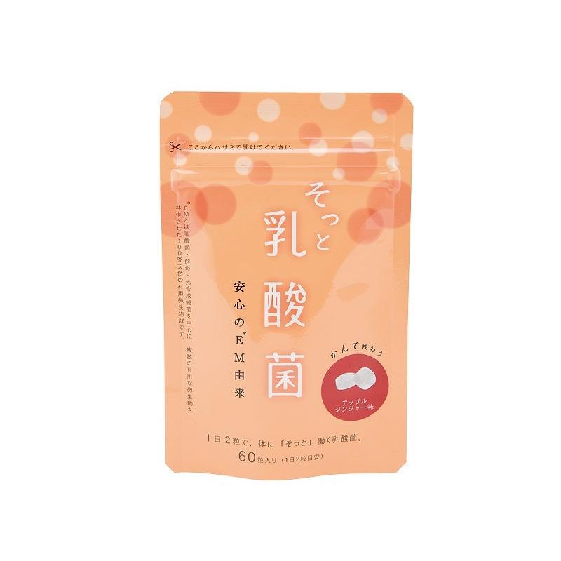 そっと乳酸菌 60粒入り（約1ヶ月分） [サプリメント 健康] | ブランド登録なし