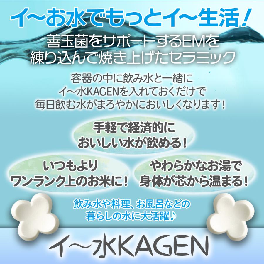 イ〜水KAGEN（イー水KAGEN） [飲料水用セラミックス] | ブランド登録なし | 05
