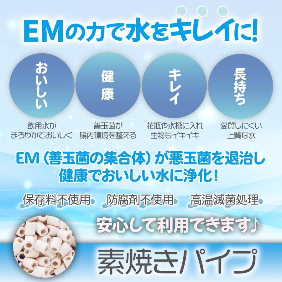 素焼きパイプ 1L  [水質改善 セラミックス] | ブランド登録なし | 04