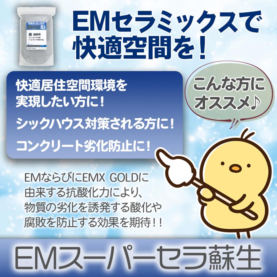 EMスーパーセラ 蘇生C 1Kg  [シックハウス対策 建築資材] | ブランド登録なし | 05
