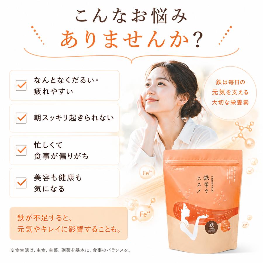 栄養機能食品(鉄)　鉄学のススメ　280g |  | 02