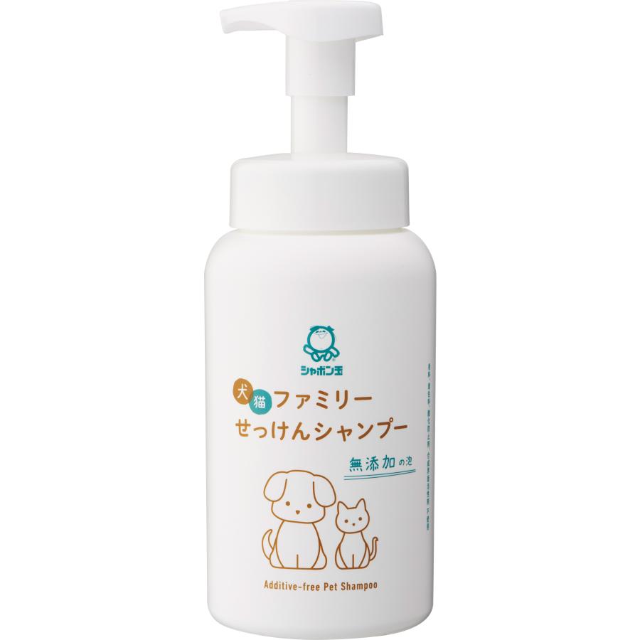 犬猫ファミリーせっけんシャンプー 520mL　シャボン玉石けん | シャボン玉石けん