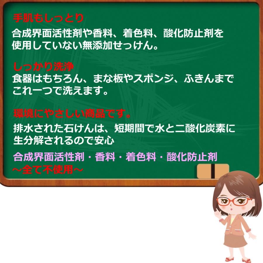 EM台所石けん 110g シャボン玉石けん　 | シャボン玉石けん | 03