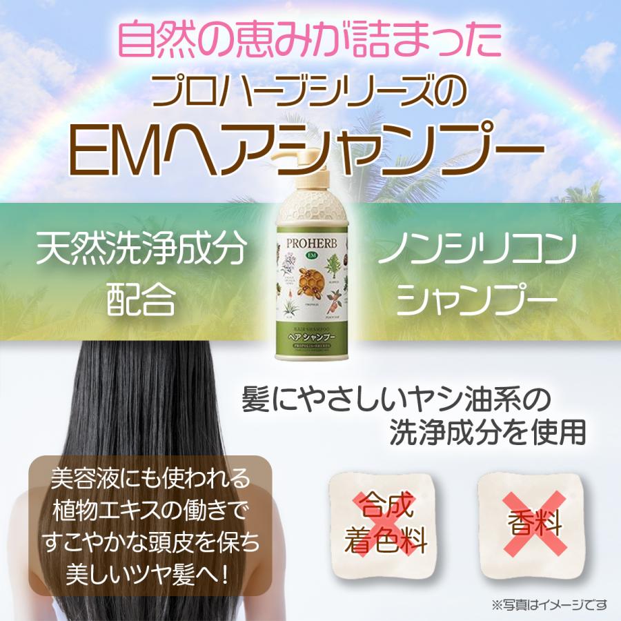 PROHERB EMヘア シャンプー 500ml プロハーブ 【ノンシリコン
