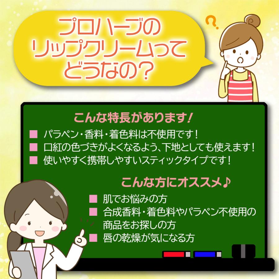 リップクリーム プロハーブ [スティックタイプ]送料無料 | PROHERB | 04