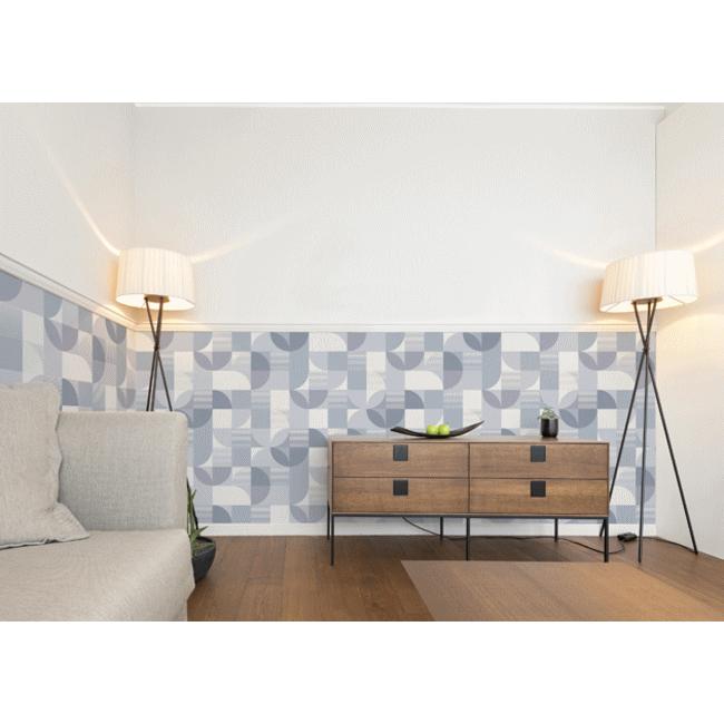 ウォールシート ストライプ 幾何学 50cm 1m 壁紙 シールタイプ グレー パープル カジュアル シンプル Cs Hwp Withheart 通販 Yahoo ショッピング