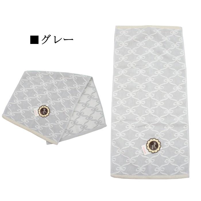 フェイスタオル リュバンn かわいい リボン ピンク スカイブルー グレー 内野タオル E 627 211 Withheart 通販 Yahoo ショッピング