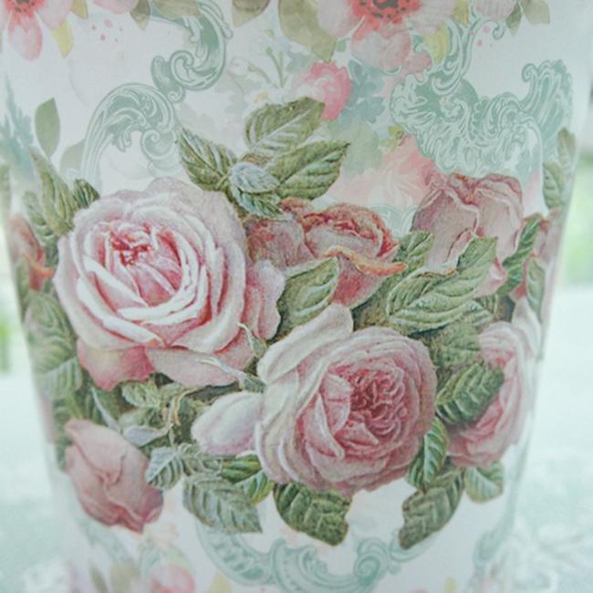 ダストボックス ゴミ箱 ローズ柄 スカラップ マルチボックス 収納ボックス 収納 薔薇 おしゃれ Ffa 785 Withheart 通販 Yahoo ショッピング