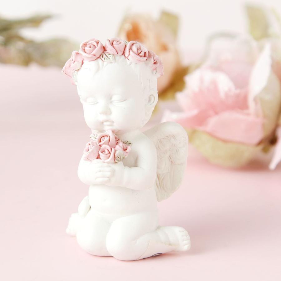 お座りエンジェルオブジェ 4種セット 天使 置物 オブジェ 薔薇とレースと天使のお店 Qsc 141 Withheart 通販 Yahoo ショッピング