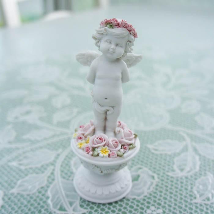 エンジェル オブジェ ローズブーケ 立ち 座り 置物 天使 エンゼル かわいい インテリア雑貨 薔薇 Qsc 476ab Withheart 通販 Yahoo ショッピング