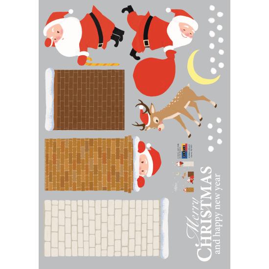 えんとつサンタ ウォールステッカー Ws Psc 61011 Withheart 通販 Yahoo ショッピング