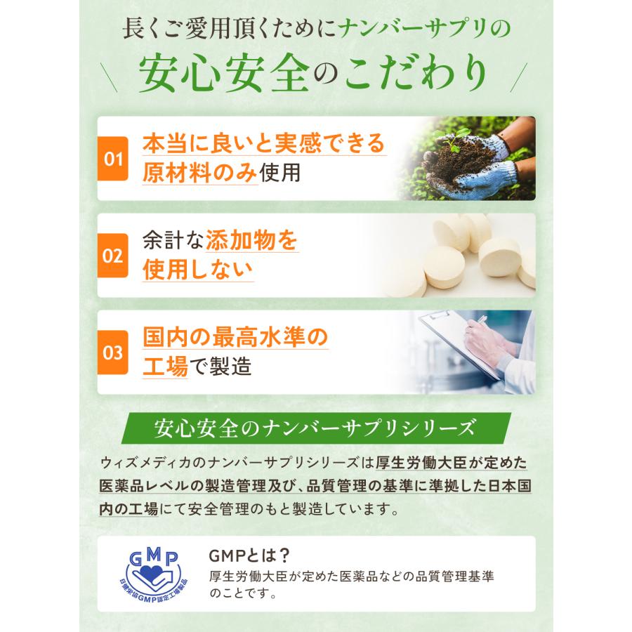 ナンバーサプリ10　高純度生ローヤルゼリー＆イソフラボン【10成分配合/成分量明記】（1粒あたり生換算750mg/デセン酸9％） （国産 サプリ/1袋60粒入り） |  | 07