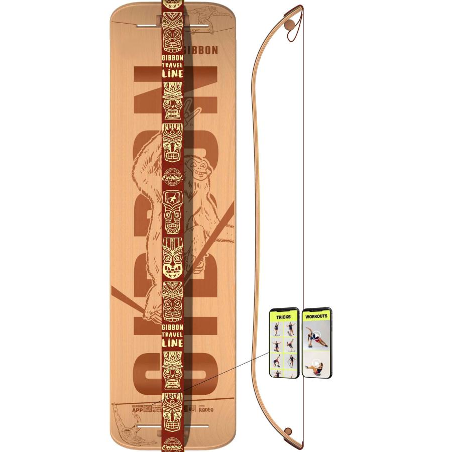 【正規特約店】ギボードセット GIBOARD ルーツロッカートラベル GIBBON ギボン ROOTS ROCKER TRAVEL スラックライン_1