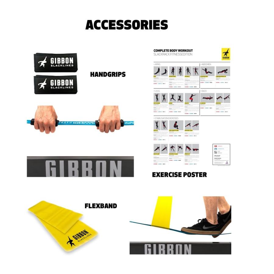 【正規特約店】スラックラック フィットネス SLACKRACK FITNESS スラックライン 3m GIBBON ギボン ※メーカー直送品 |  | 04