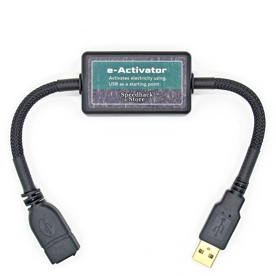 e-Activator USB イーアクティベーター 電源ノイズ 除去 対策 ノイズフィルター 電源 活性化 Speedhack EA-USB スピードハック |  | 01