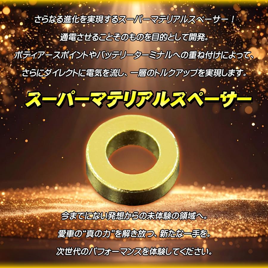 スーパーマテリアルスペーサー 極低温冷却処理 金メッキ 独自鋼合金 ICE WIRE アイスワイヤー接続用 ハイパフォーマンス ICEWIREシリーズ【正規販売店】 |  | 03