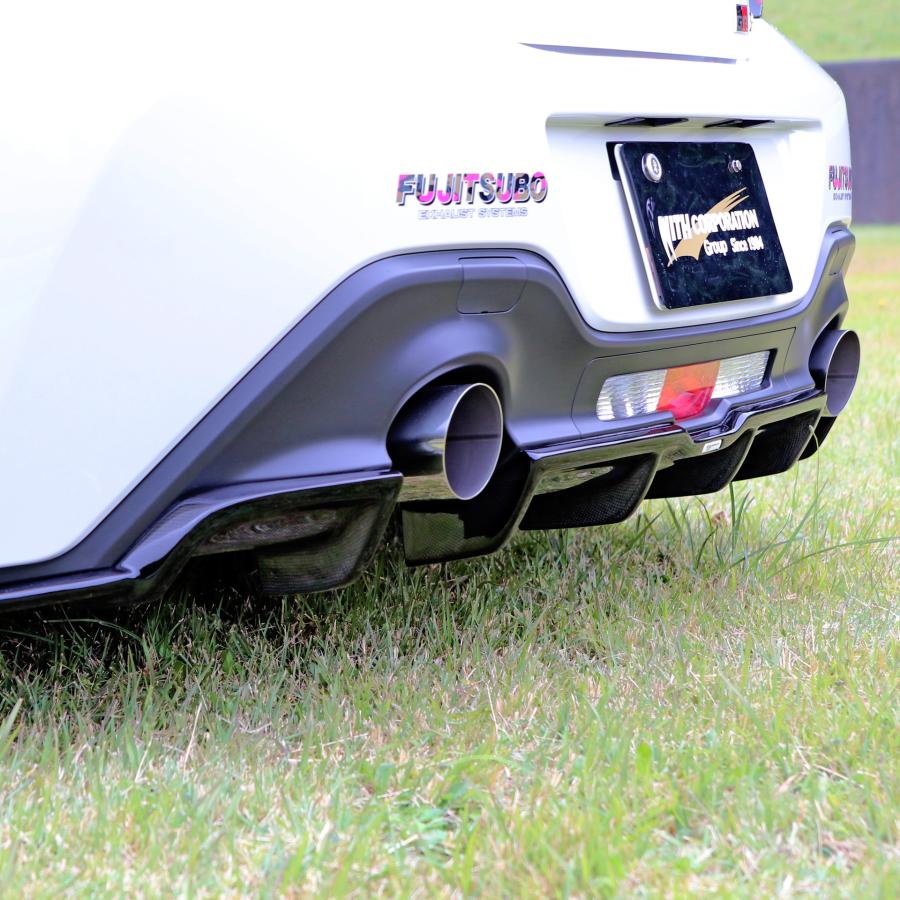 即納可】GR86 ZN8 リアディフューザー（3P） ☆カーボン製 ☆クリア