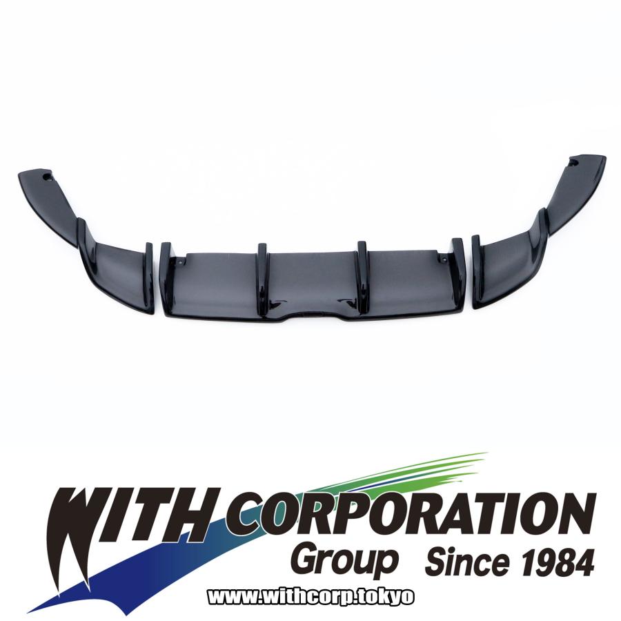 即納可】GR86 ZN8 リアディフューザー（3P） ☆カーボン製 ☆クリア