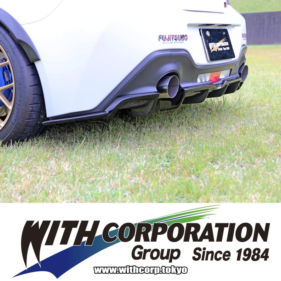 GR86 zn8 リアカナード ディフューザー 黒塗装　BRZ 86 【M's】 TOYOTA GR86 ZN8 / SUBARU BRZ ZD8 (2021y-) adro アドロ