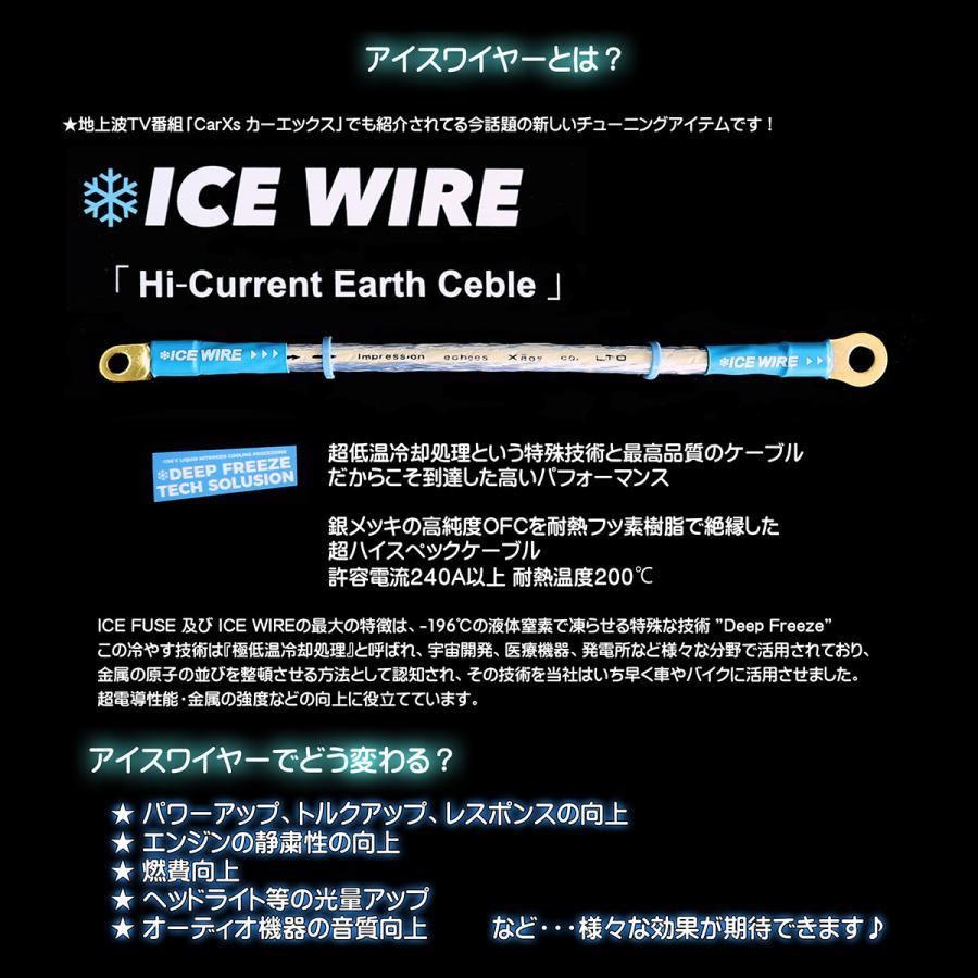 アイスワイヤー ICE WIRE スロットル & オルタネーター アースキット