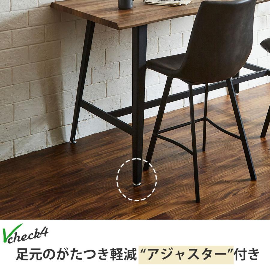 チェア セット バタフライ カウンター ハイ テーブル 5点 チェア セット バタフライ カウンター ハイ テーブル 5点 チェア