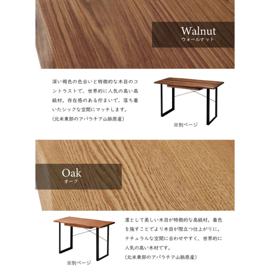 デスク 120 バーチ 学習机 パソコン 勉強机 書斎 カフェテーブル