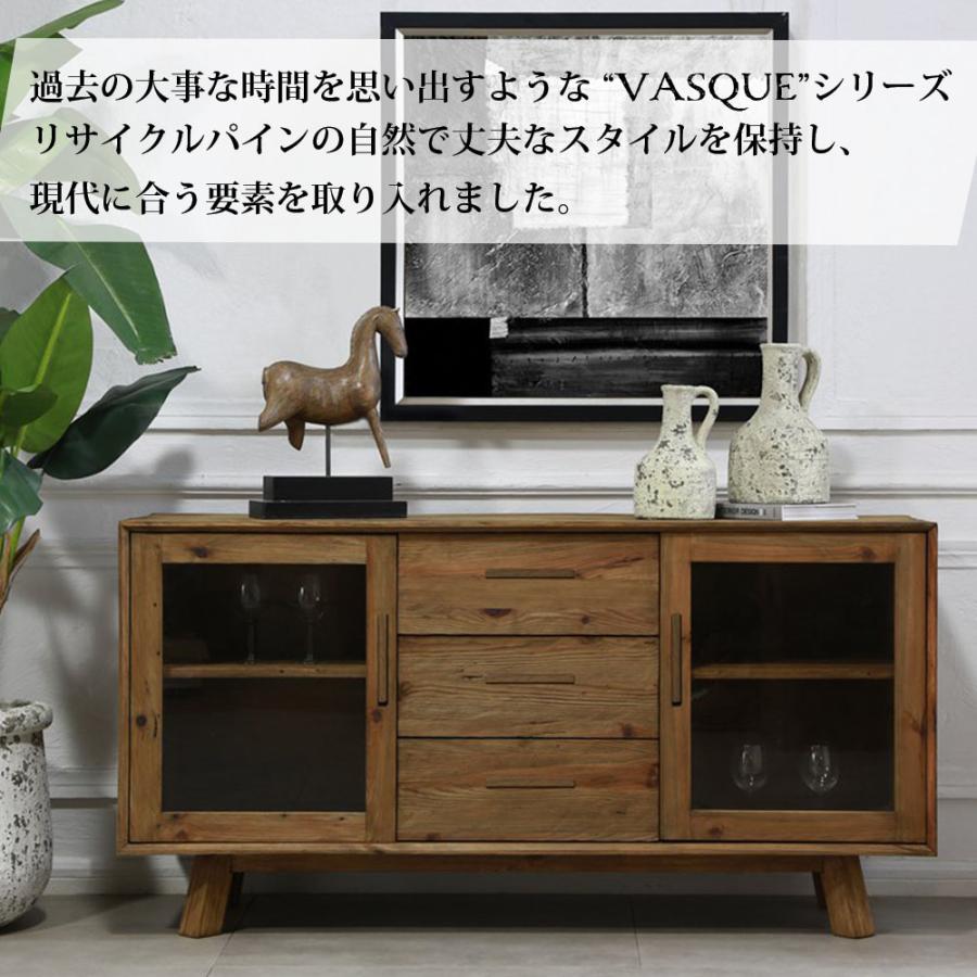 キャビネット サイドボード 幅160cm 奥行48cm 高さ85cm アンティーク