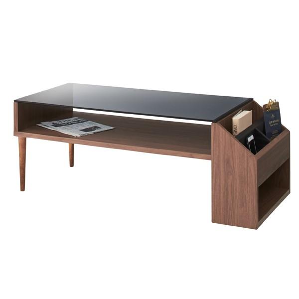 センターテーブル ローテーブル リビングテーブル ガラス 幅105cm