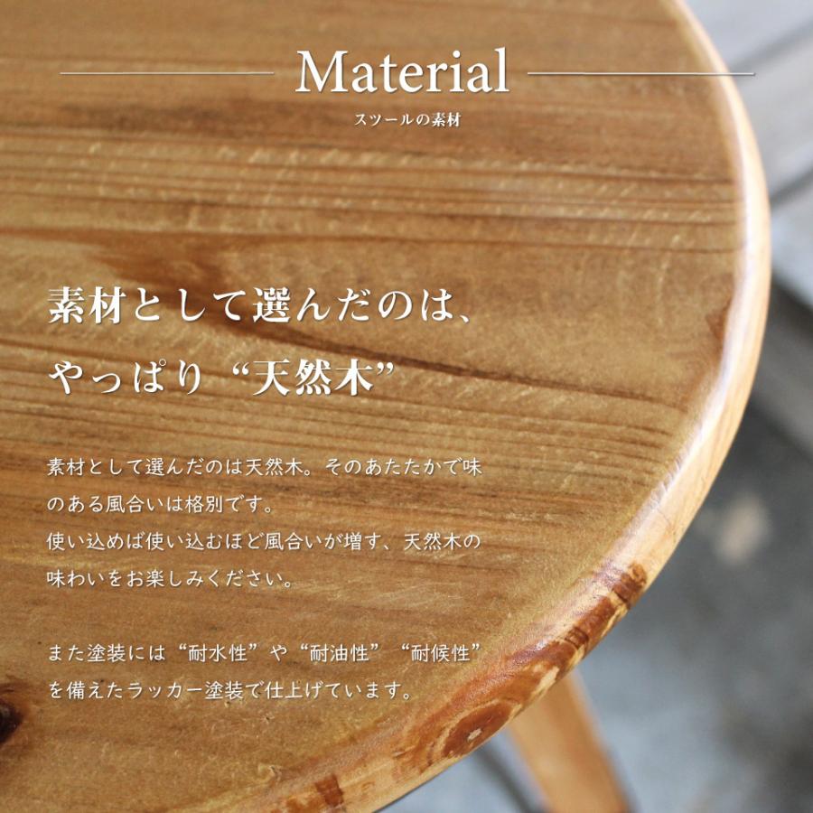 スツール チェア ハイスツール ダイニング カウンター 木製 アイアン