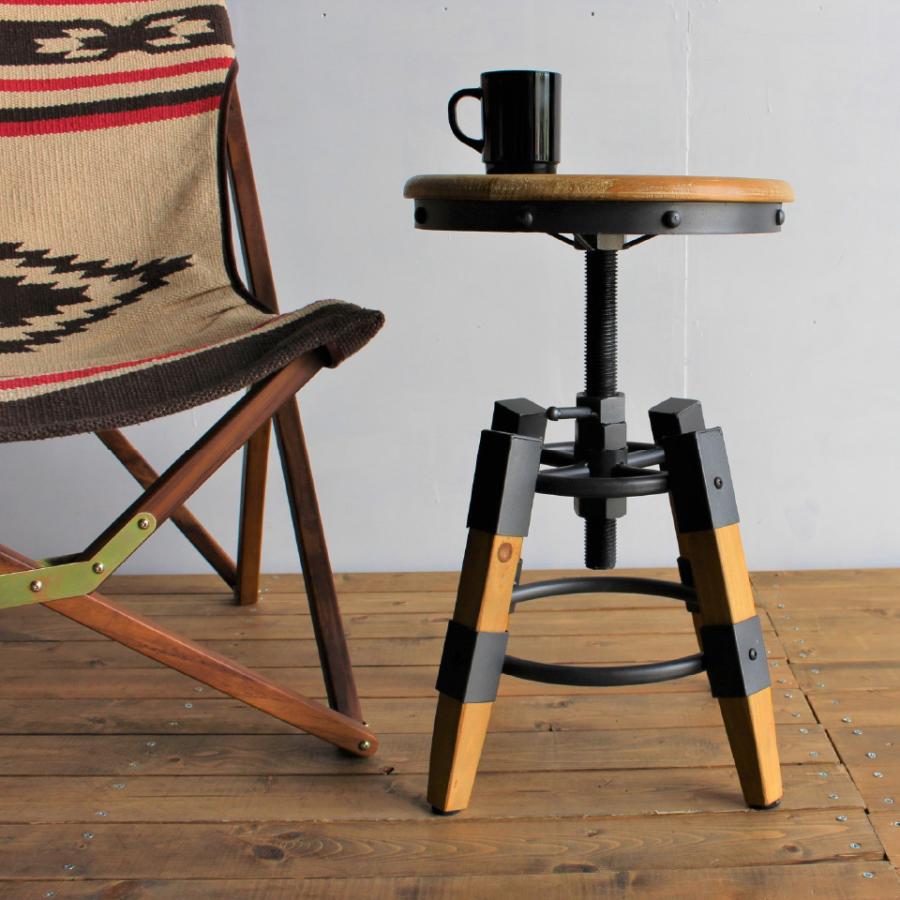 スツール 2脚セット チェア ダイニング カウンター 木製 アイアン