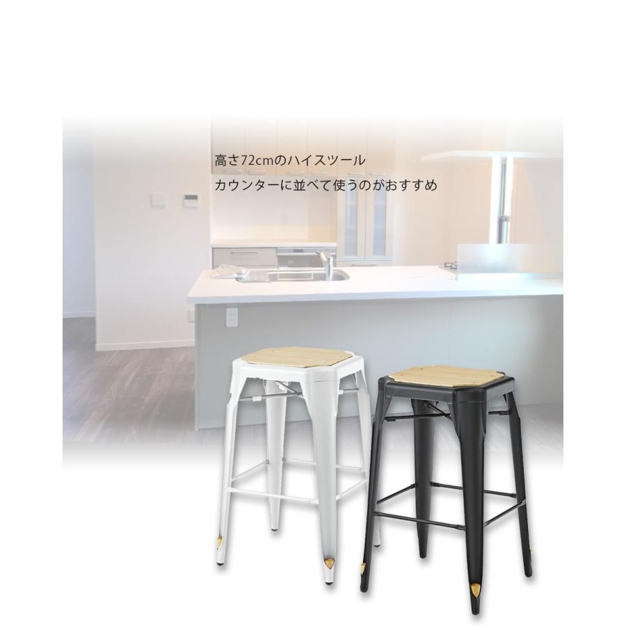 カウンタースツール　WHITE インダストリアル 楽天市場】カウンタースツール 高さ72cm 完成品 ハイスツール