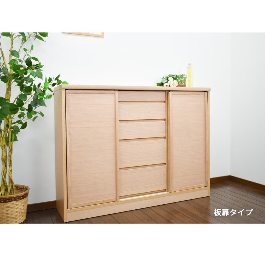 カウンター下収納 奥行30 幅120 薄型 キッチン収納 キャビネット サイドボード 引き戸 日本製 サリナ | ブランド登録なし | 02