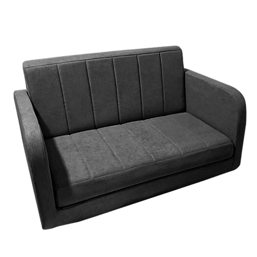 ソファーベッド 2人掛け 折りたたみ 北欧 コンパクト ソファ 省スペース シンプル おしゃれ ストライプ 一人暮らし b456s | With：）SOFA | 16