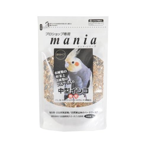 黒瀬ペットフード プロショップ専用 マニア mania 中型 インコ 1L 1個 餌 エサ｜withstore｜02