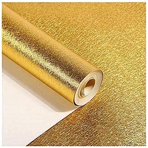 60 Off Dwind D1074 ビニールゴールドメタリック壁紙高級金箔の背景ちらつきの壁紙紙リムーバブル 防水ホームインテリアの壁紙 9m X 0 値引 Turningheadskennel Com