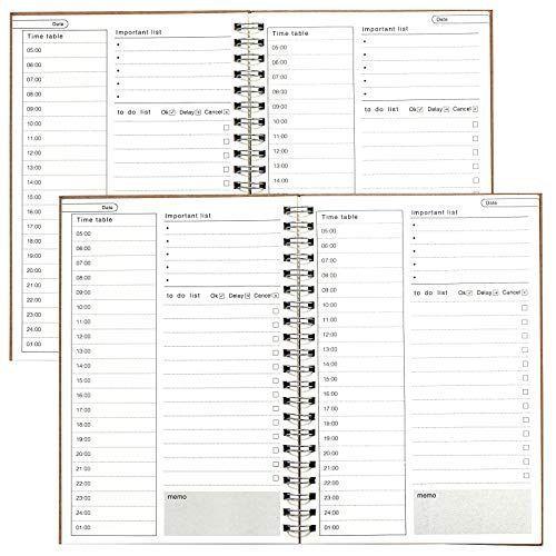 Tsukuriro B6 時間 管理 ノート Todo リスト スケジュール 一日 表紙無地 デイリーtodoノート 2冊セット With U Yahoo 店 通販 Yahoo ショッピング