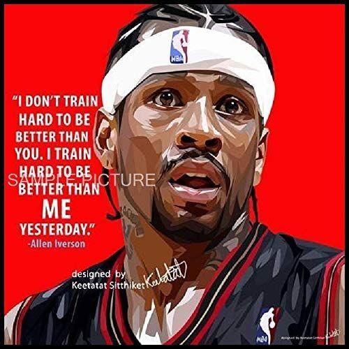 アレン アイバーソン デザインb Nbaバスケットボール 海外スポーツアートパネル 木製 壁掛け ポスター インテリア用 26 26cm With U Yahoo 店 通販 Yahoo ショッピング