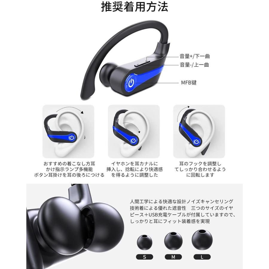 耳掛けイヤホンワイヤレス イヤホン Bluetooth 5 1 Hi Fi高音質 3dステレオサウンド Bluetooth イヤフォン With U Yahoo 店 通販 Yahoo ショッピング